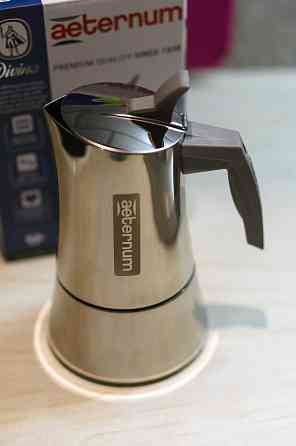 Гейзерная кофеварка Bialetti 6 порций - замечательная. Новая. Almaty