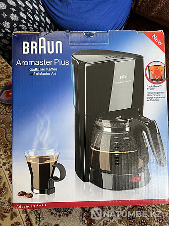 Braun кофеқайнатқышы кепілдікпен жаңа  Алматы - изображение 3