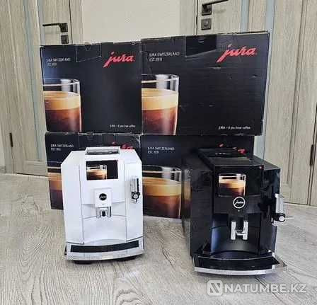Кофемашина Jura E8 Piano White/Black Алматы - изображение 1
