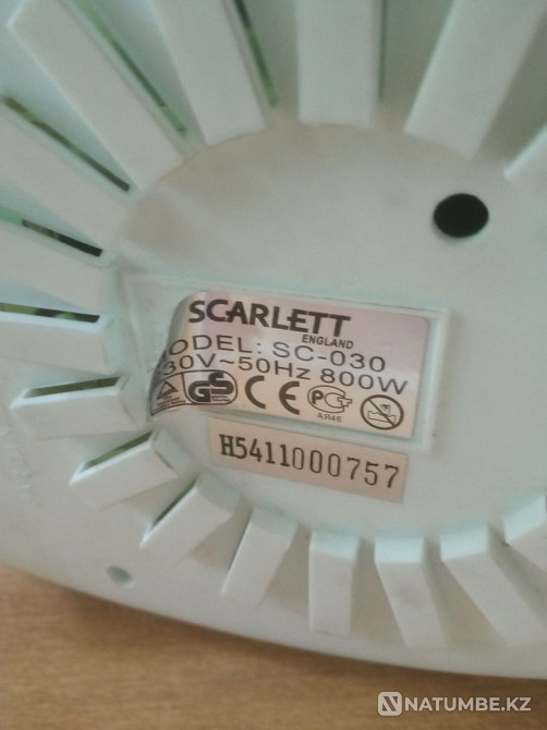 Кофеварка Scarlett б/у Алматы - изображение 2