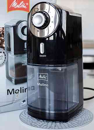 Жерновая кофемолка Melitta Molino состояние новой; полная комплектация Almaty