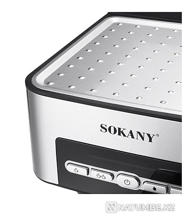 Coffee machine SOKANY SK-6863 silver Almaty - photo 4