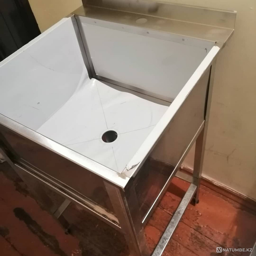 Стол разделочный из нержавейки. Алматы - изображение 4