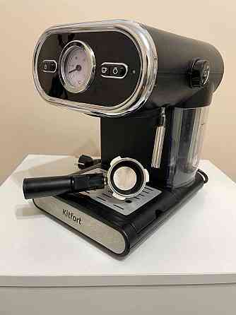 Продам Кофеварку рожковая Kitfort KT-702 черный Almaty