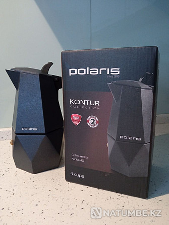 Geyser coffee maker Polaris Kontur-4C new Almaty - photo 1