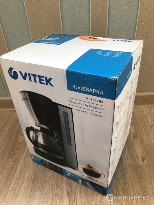 Продам кофеварку Vitek Алматы - изображение 1