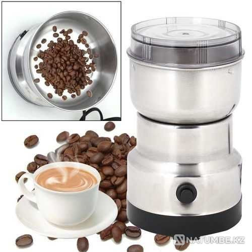 Electric coffee grinder for real aromatic coffee. Almaty - photo 1