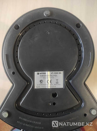 Кофеварка Vitek VT-1509 BK Алматы - изображение 4