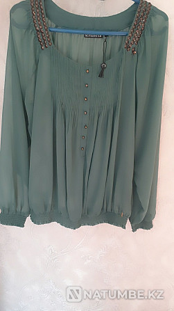 beautiful green blouse Almaty - photo 1