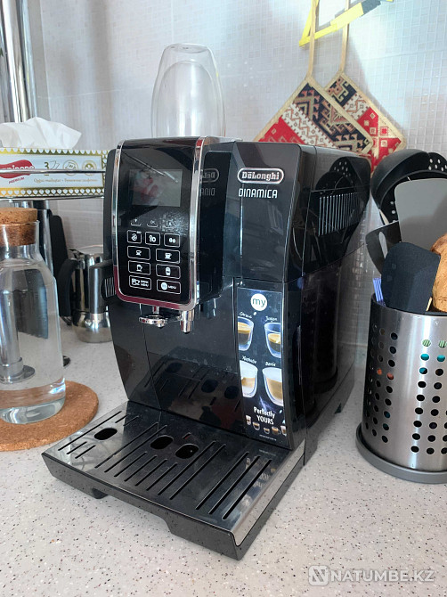 Кофемашина DeLonghi ECAM 350.55.B Алматы - изображение 1
