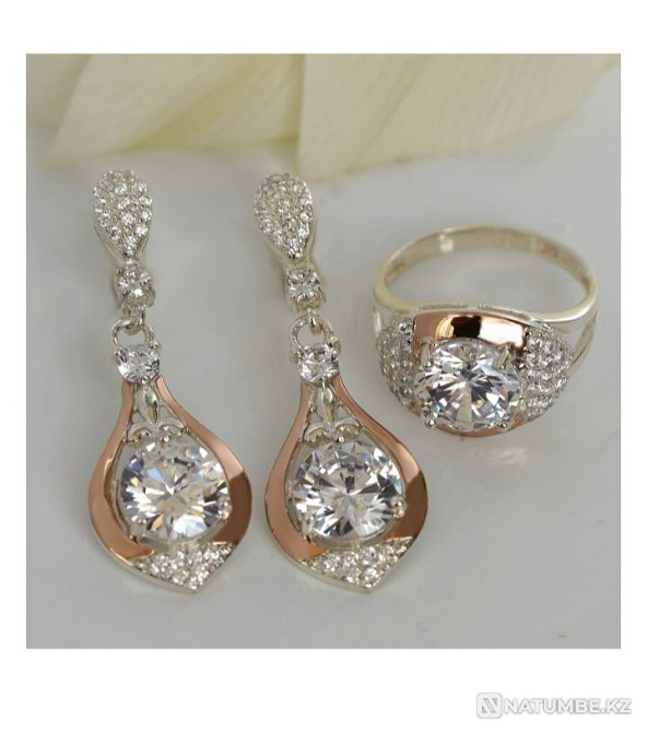 Silver set with delivery Almaty - photo 1