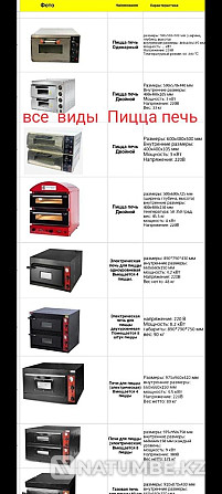 НОВЫЙ 220/380В Печь Духовка для Выпечки Хлеба Пиццы Пекарни Противень Алматы - изображение 1