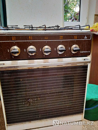 Selling gas stove Carpathians. Fully working condition. Almaty - photo 1
