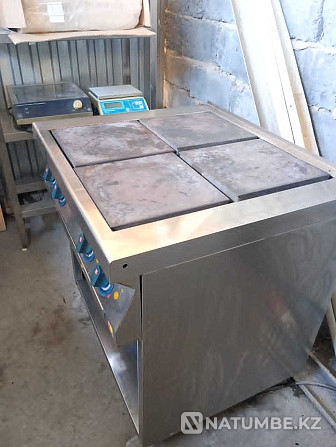 Industrial electric stove. 4 burners; Almaty - photo 2