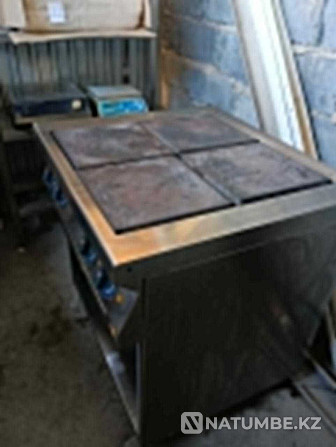 Industrial electric stove. 4 burners; Almaty - photo 4