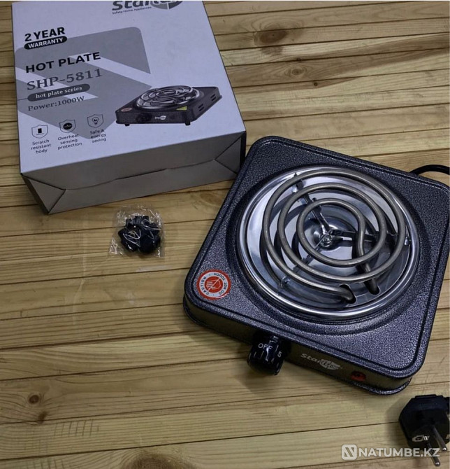 Tabletop electric stove spiral Almaty - photo 1