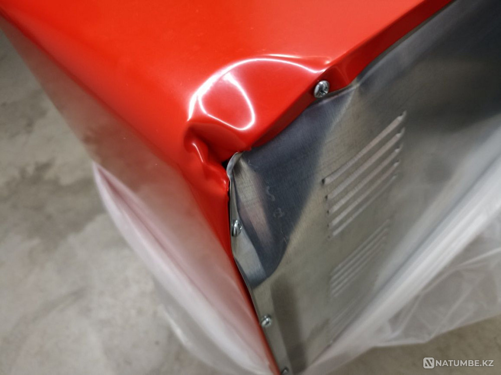 Настольная электропечь ASEL AF 40-2 красный Объем духовки40.0 лМощн Алматы - изображение 1