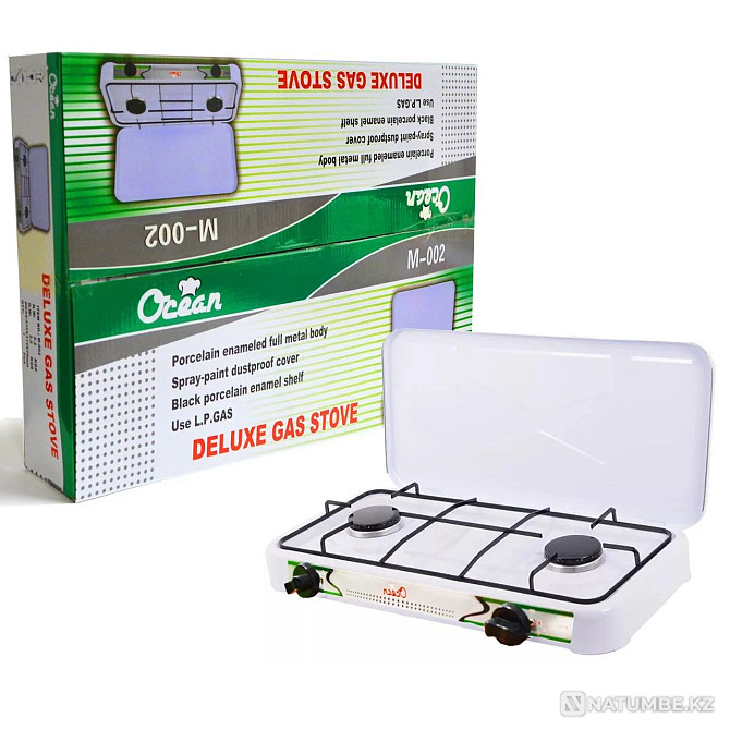 Gas stove with lid Almaty - photo 6