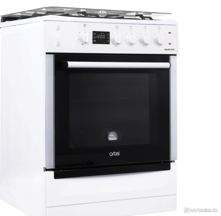 Кухонная плита Artel Apetito 04-E белый Алматы - изображение 2