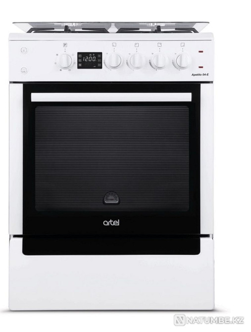 Кухонная плита Artel Apetito 04-E белый Алматы - изображение 3