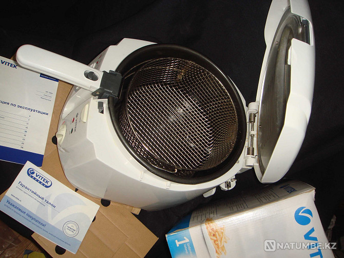 VITEK deep fryer large quality instructions there is a Warranty-Check used Almaty - photo 1
