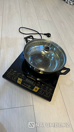 Индукционная печь и сковорода комплект; induction cooker Алматы - изображение 6