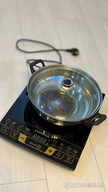 Индукционная печь и сковорода комплект; induction cooker Алматы - изображение 7