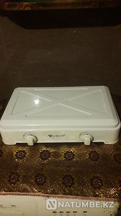 Tabletop gas stove white Almaty - photo 1