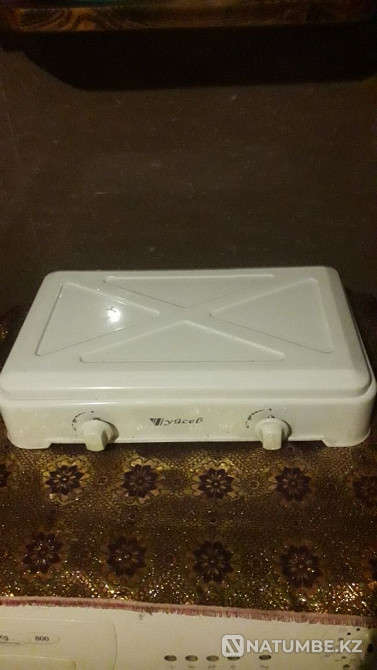 Tabletop gas stove white Almaty - photo 1