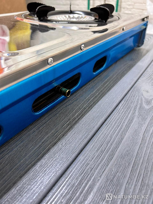 Тот баспайтын болаттан жасалған, автоматты тұтандырғышы бар үстел үсті газ плитасы  Алматы - изображение 3