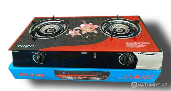 Tabletop stove / gas stove / 2 burners Almaty - photo 5