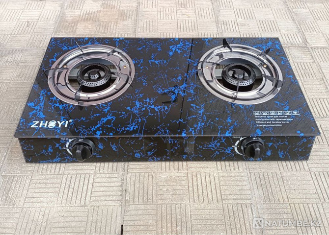 Tabletop stove / gas stove / 2 burners Almaty - photo 4