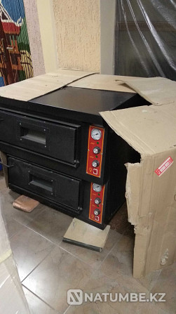 Pizza oven size 60*60 cm. Professional for up to 8 pizzas. Almaty - photo 2
