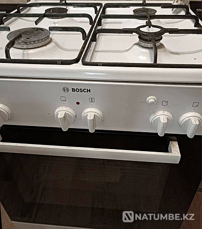 Gas stove with electric Bosch oven Almaty - photo 2