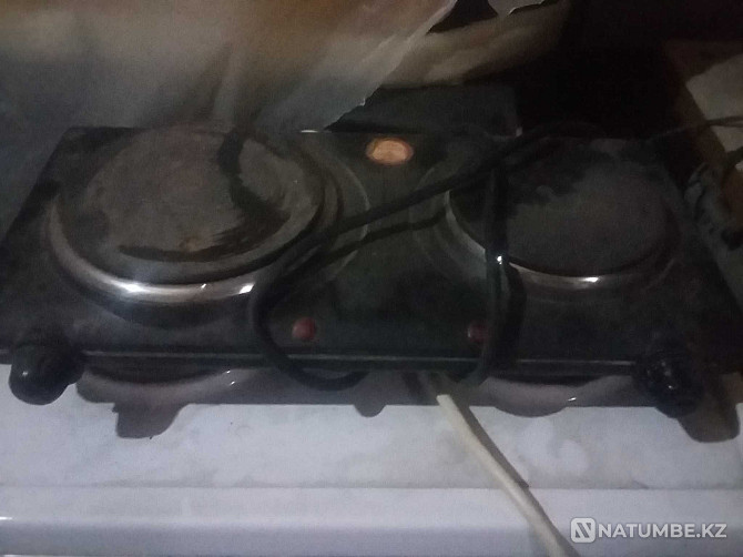 Selling electric stoves; mantles; used pots Almaty - photo 2