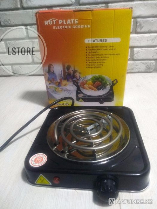 Electric stove spiral 1 and 2 burners Almaty - photo 5
