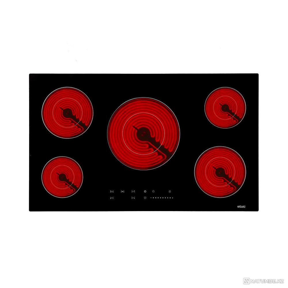 Оптовые цены! Варочная поверхность Elleti VC 950 черный | Электроплита Алматы - изображение 1