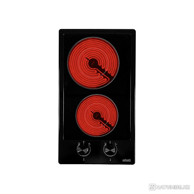 Bulk prices! Hob Elleti VC 292 black | Electric stove Almaty - photo 1