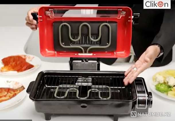 «Кликон» электрлік гриль; Жаңа.  Алматы - изображение 1