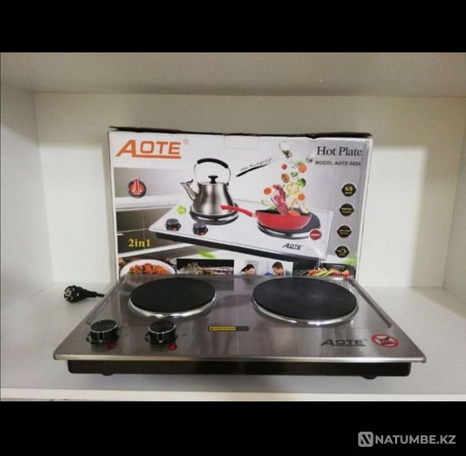 Tabletop; Built-in electric stove Almaty - photo 1