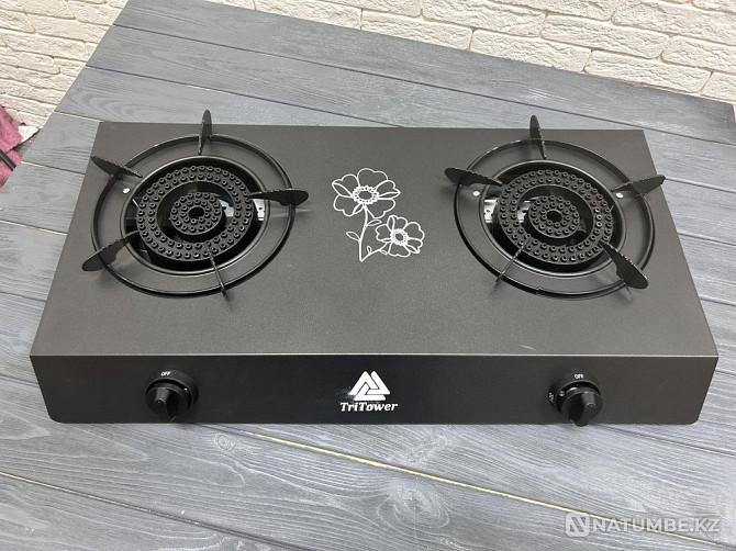 Tabletop gas stove with cast iron burners Almaty - photo 1