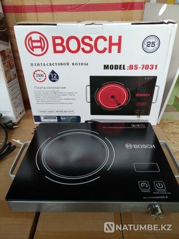 Сенсорная электроплита электрическая плитка инфракрасная 3500w Алматы - изображение 2