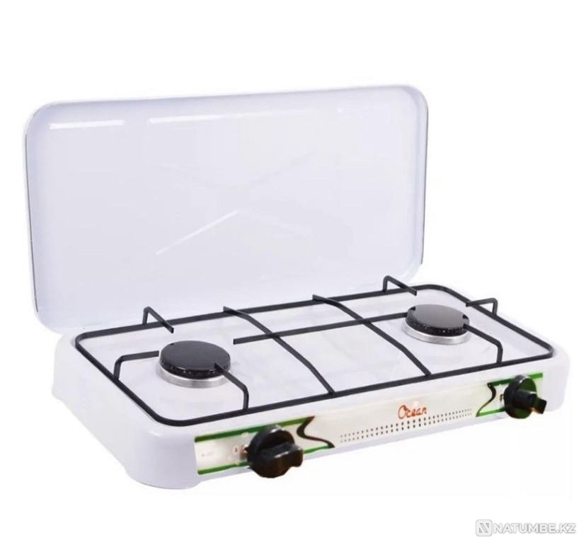 gas stove with two burners Almaty - photo 2