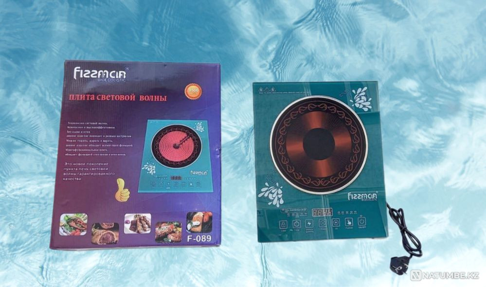 Плита световой волны сенсорная многофункциональная электрическая Алматы - изображение 1