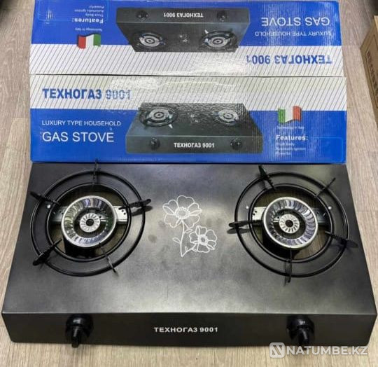 Tabletop gas stove; gas cylinder stove Almaty - photo 2