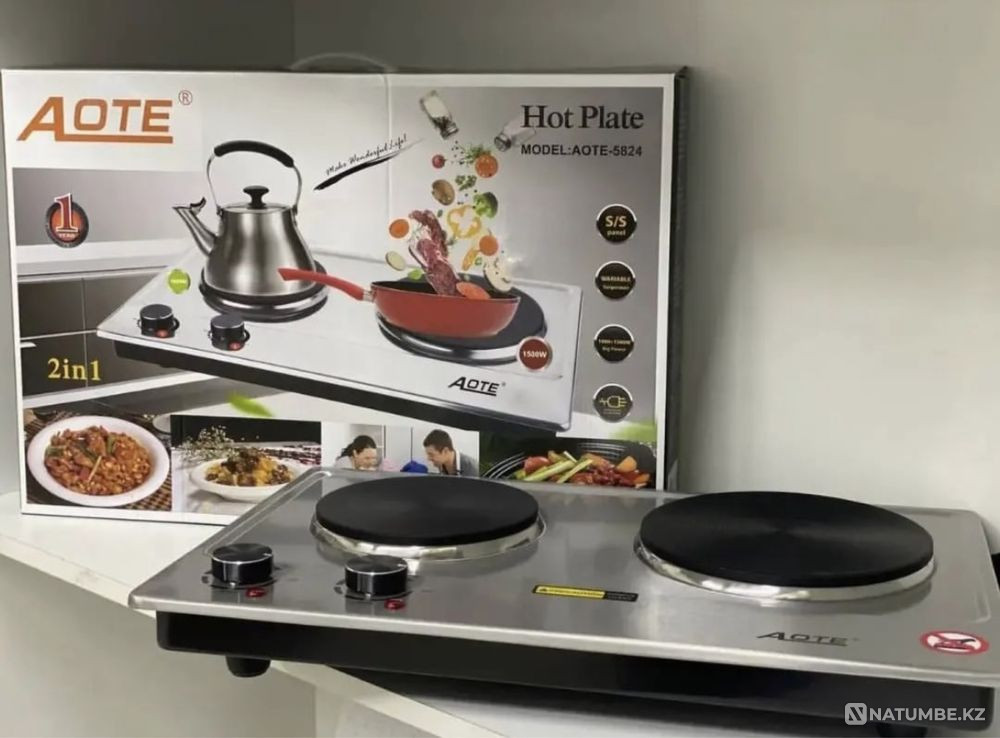 Электрическая настольная плита Алматы - изображение 1