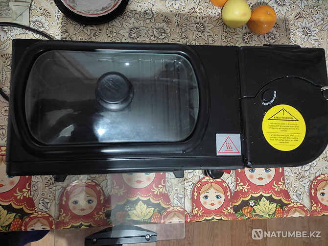 Mini electric oven (oven, frying pan) sold due to departure; Almaty - photo 2