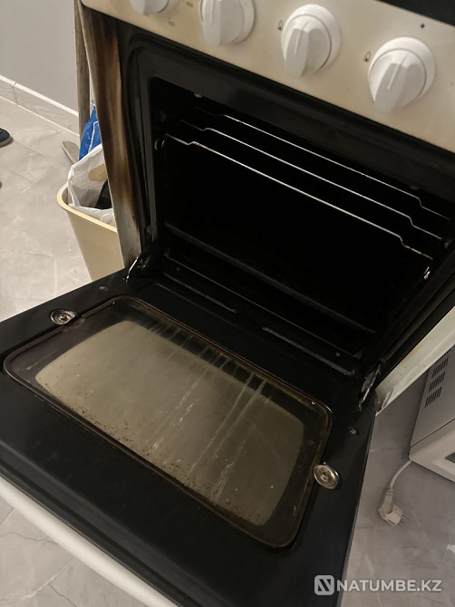Газ плита Zanussi; элетрическая духовка Алматы - изображение 2