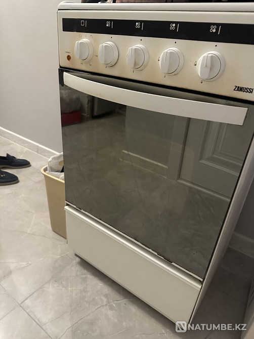 Газ плита Zanussi; элетрическая духовка Алматы - изображение 4