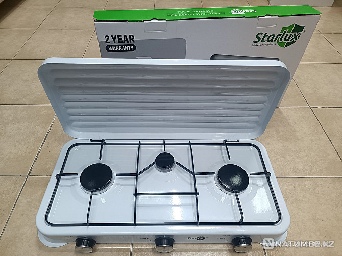 Tabletop gas stove with lid Almaty - photo 2